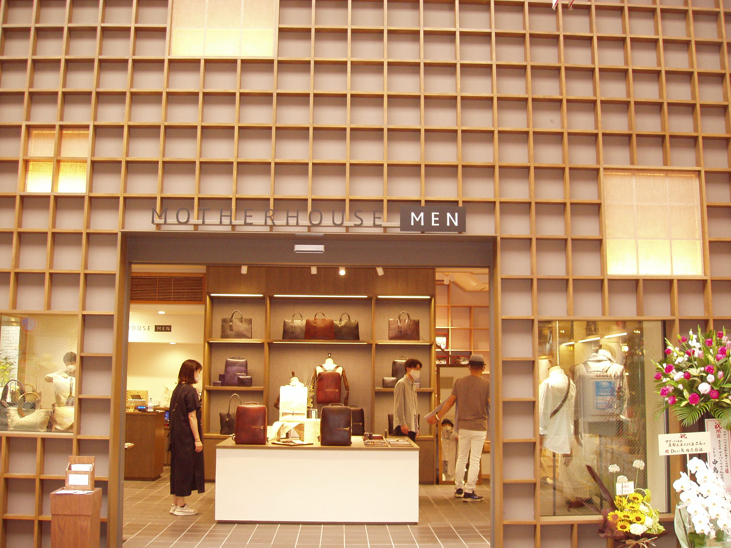 MOTHERHOUSE京都三条メンズ店OPEN